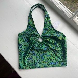 NWT Urban Outfitters O-ring Halter Top